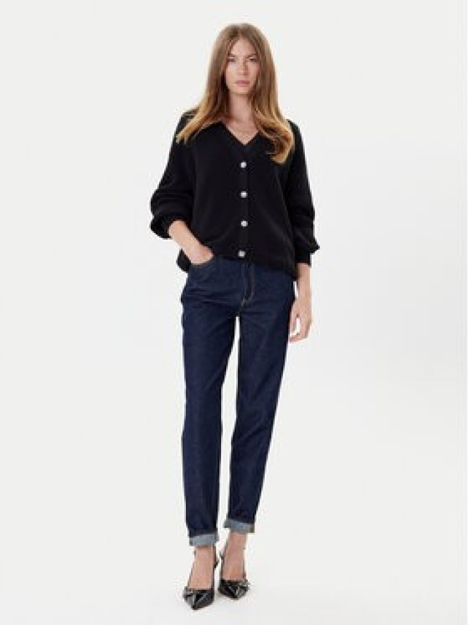 Guess Kardigan W5YR06 Z3OO0 Czarny Regular Fit