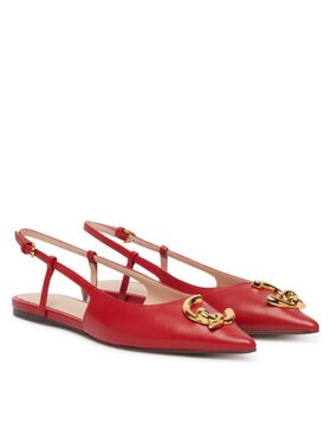 Coccinelle Baleriny C-Me Smooth E4 SB3 21 02 01 Czerwony