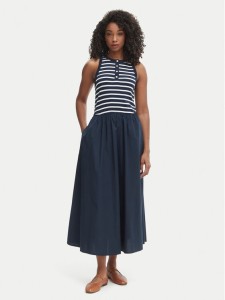 Tommy Hilfiger Sukienka codzienna WW0WW49628 Granatowy Regular Fit