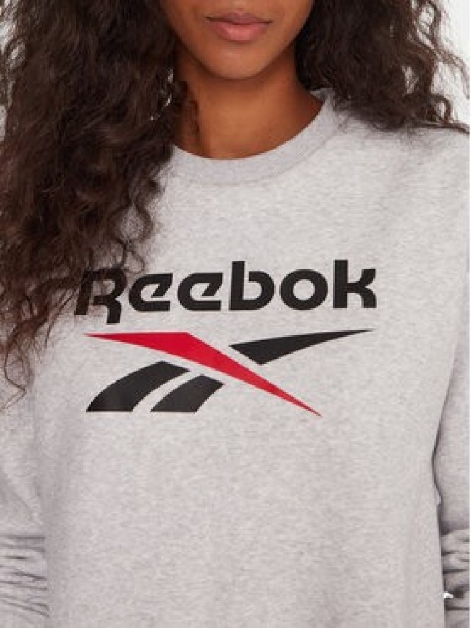 Reebok Bluza RK25169CCW Szary Regular Fit