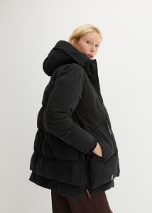 Kurtka zimowa oversize z kapturem