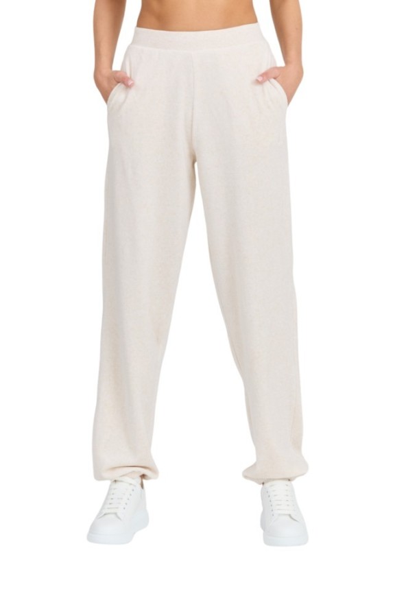 JUICY COUTURE Damskie beżowe spodnie dresowe Davidson Gold, Rozmiar XS