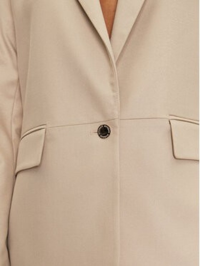 Morgan Marynarka 251-VLUX.F Beżowy Regular Fit