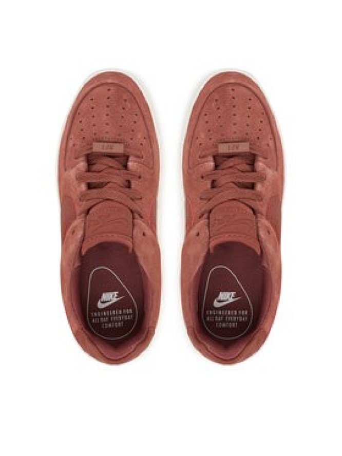 Nike Sneakersy Af1 Sage Low AR5339 204 Czerwony ciemny