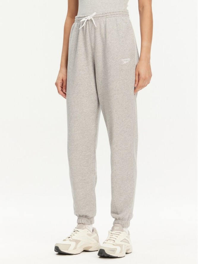 Reebok Spodnie dresowe 100071694 Szary Regular Fit