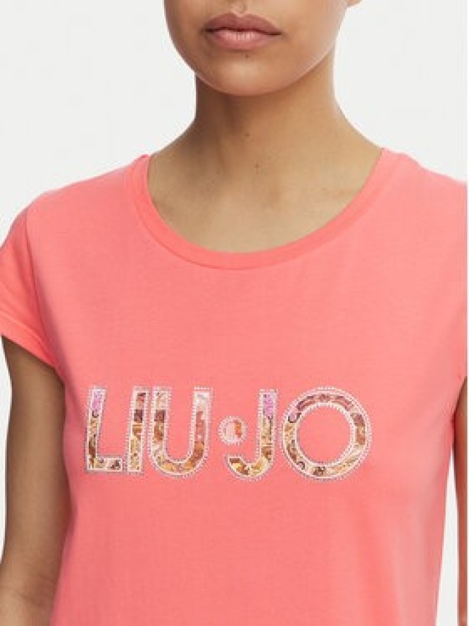 Liu Jo Beachwear Sukienka codzienna VA6212 JS003 Koralowy Regular Fit