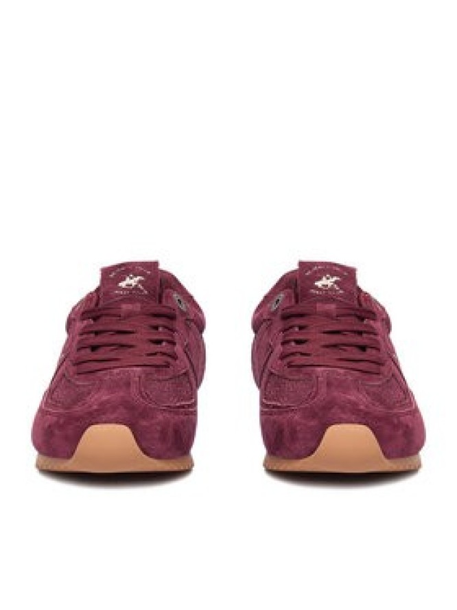 Beverly Hills Polo Club Sneakersy EO-WP40-FC-250104YX Bordowy