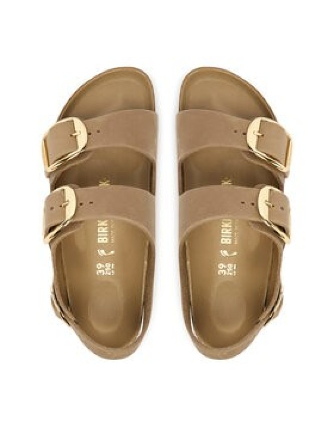 Birkenstock Sandały Milano Big Buckle Hex 1031782 Brązowy