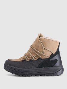 4F Buty zimowe śniegowce SNOWDROP z membraną damskie - beżowe 38