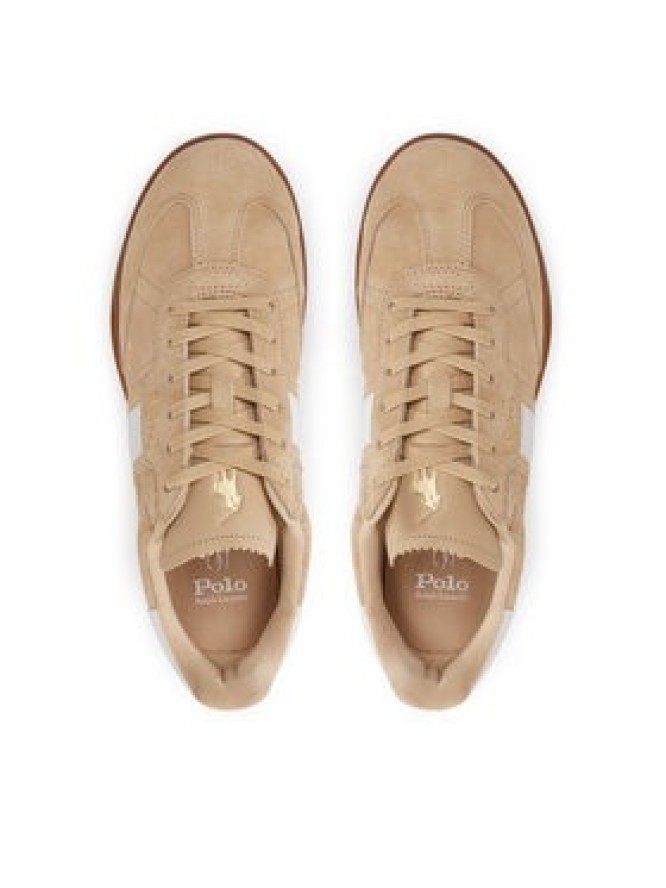 Polo Ralph Lauren Sneakersy 804956688002 Beżowy