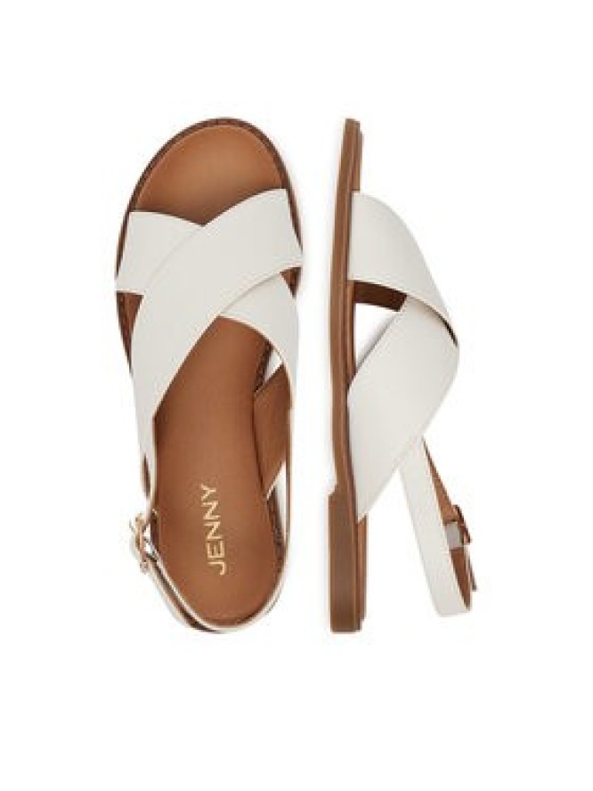 JENNY Sandały WS5551-10 Biały