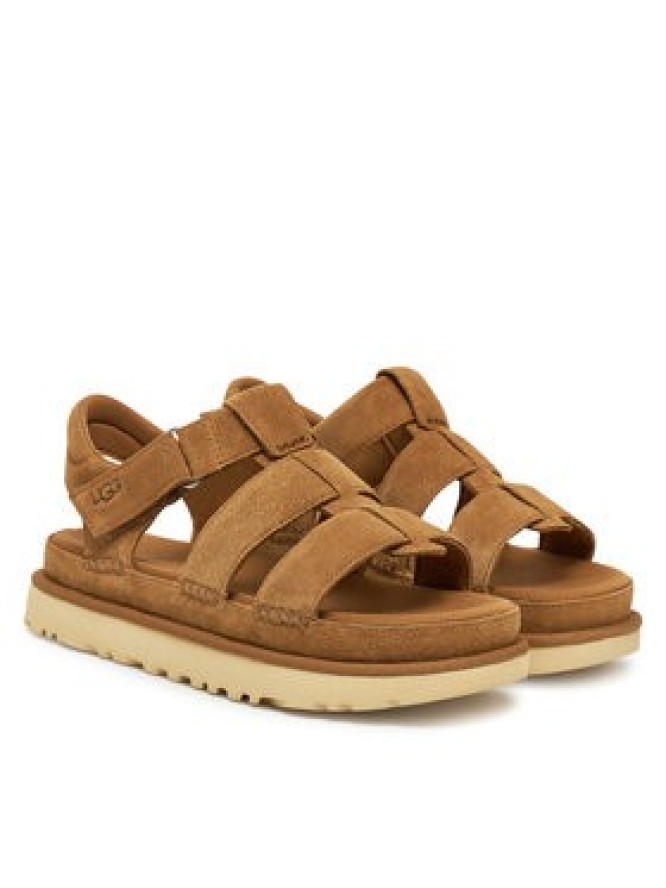 Ugg Sandały W Goldenstar Strap 1137890 Brązowy