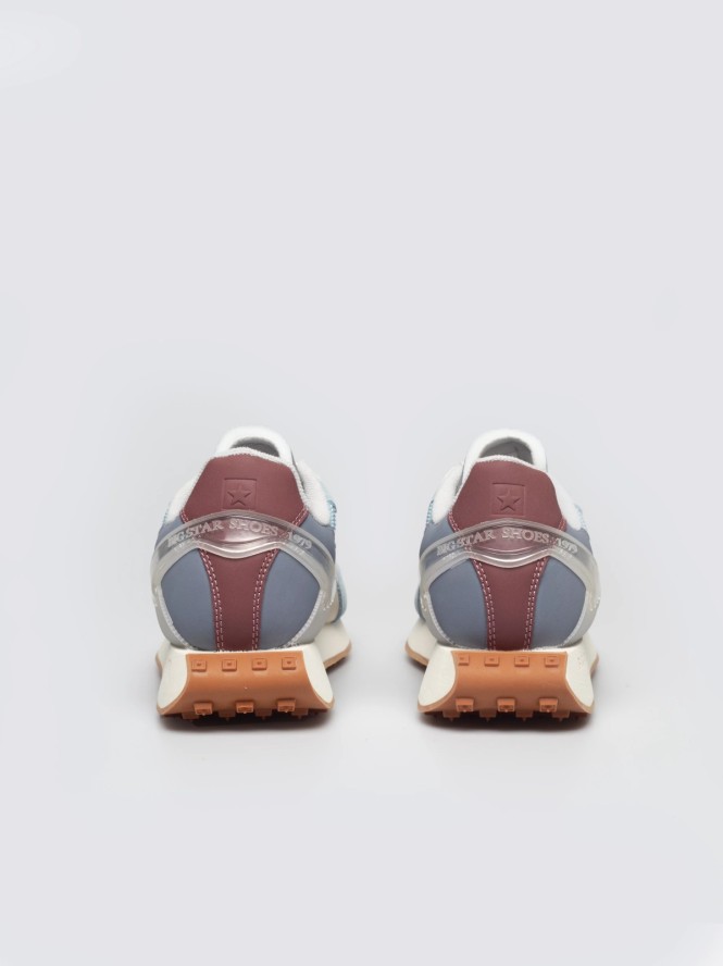 sneakersy damskie ze skóry naturalnej zamszowej niebieskie rr274997 400