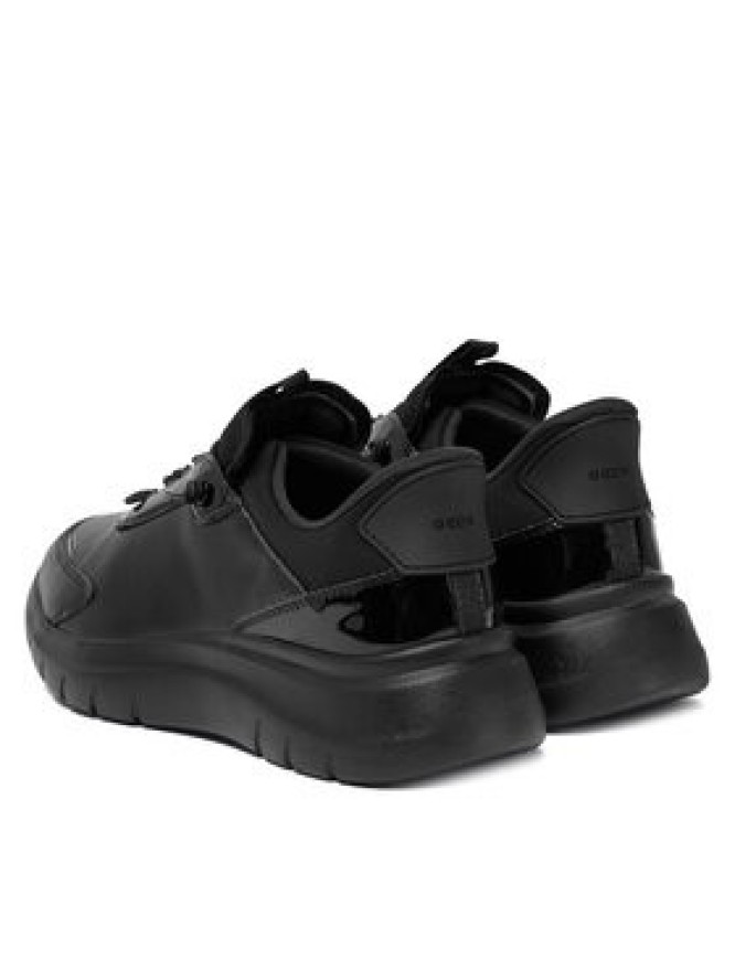 Geox Sneakersy D Plummery Plus D680JA 5402 C9999 Czarny