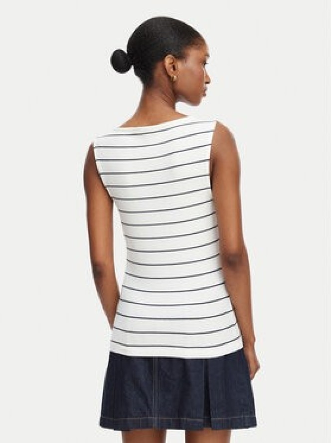 Tommy Hilfiger Top Classic WW0WW50947 Biały Regular Fit