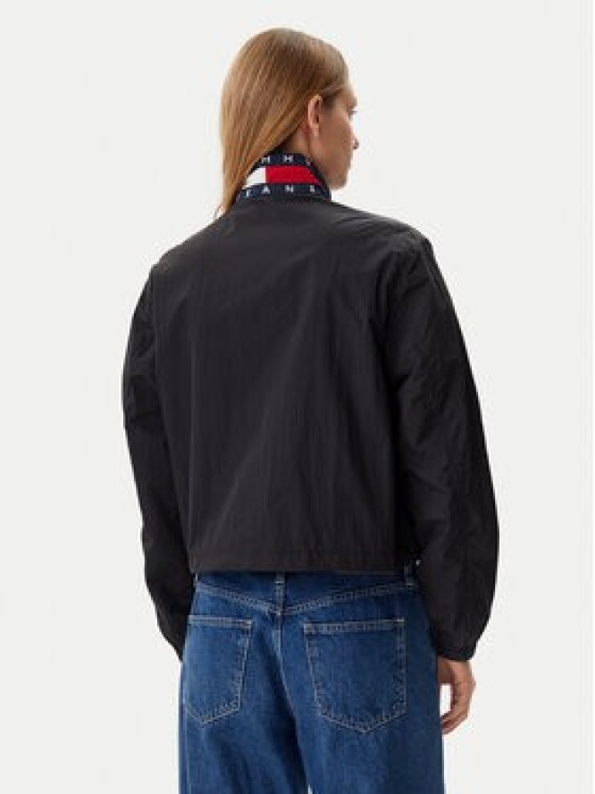 Tommy Jeans Kurtka przejściowa Essential DW0DW20439 Czarny Regular Fit