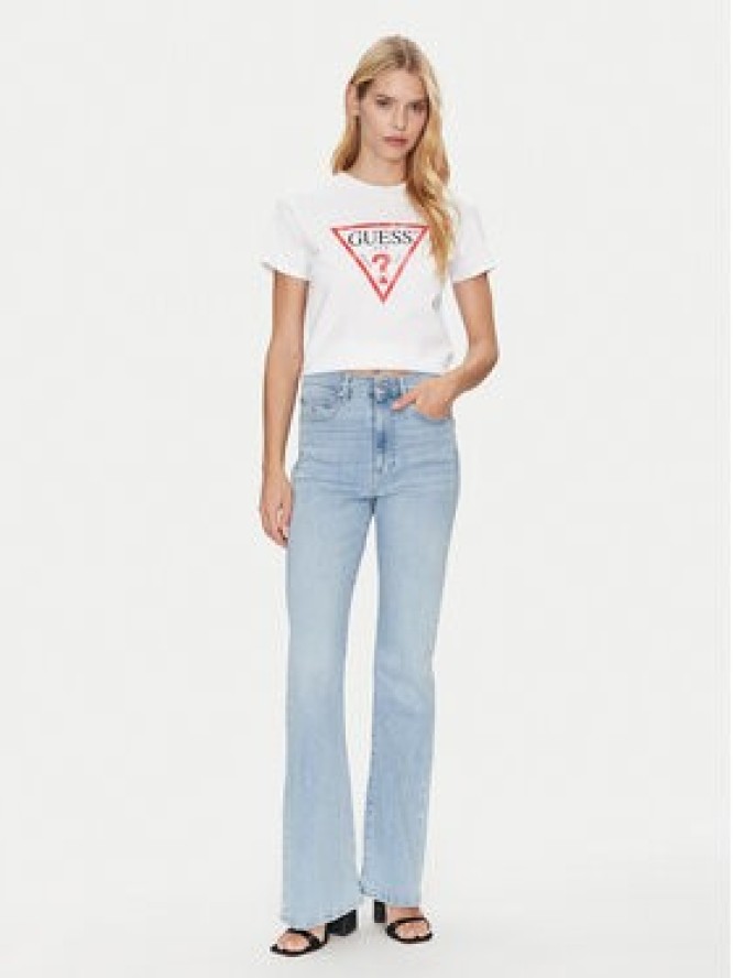 Guess T-Shirt W2BI69 K8FQ1 Biały Regular Fit