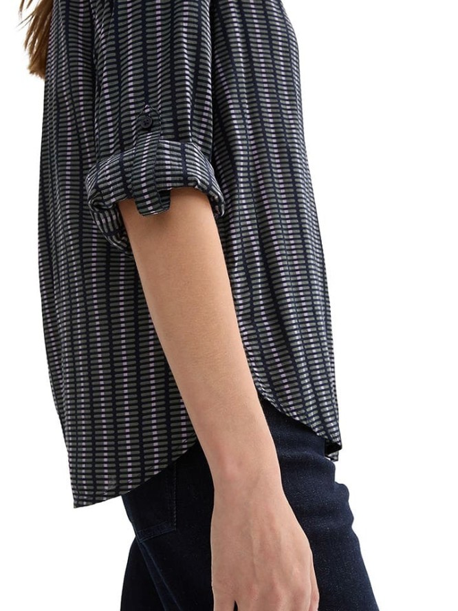 Tom Tailor Koszula w kolorze granatowo-zielonym rozmiar: 44