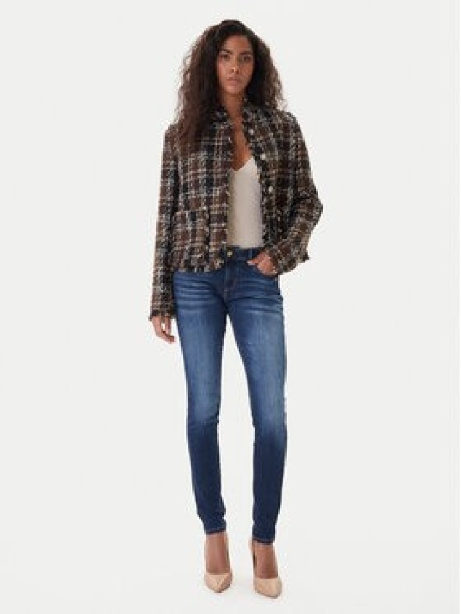 Guess Jeansy Annette W2YA99 D4Q03 Granatowy Skinny Fit