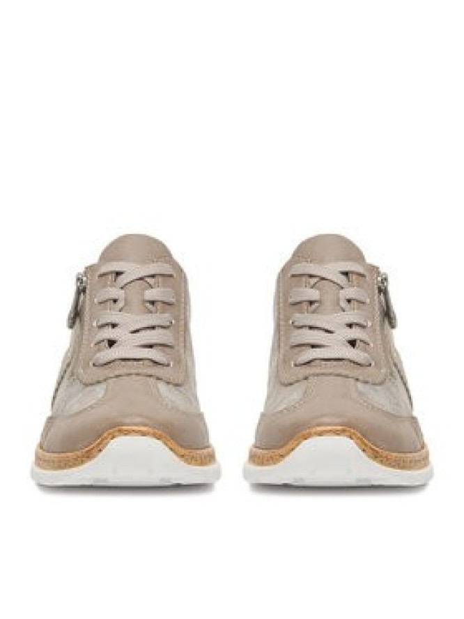 Rieker Półbuty N4221-90 Beżowy