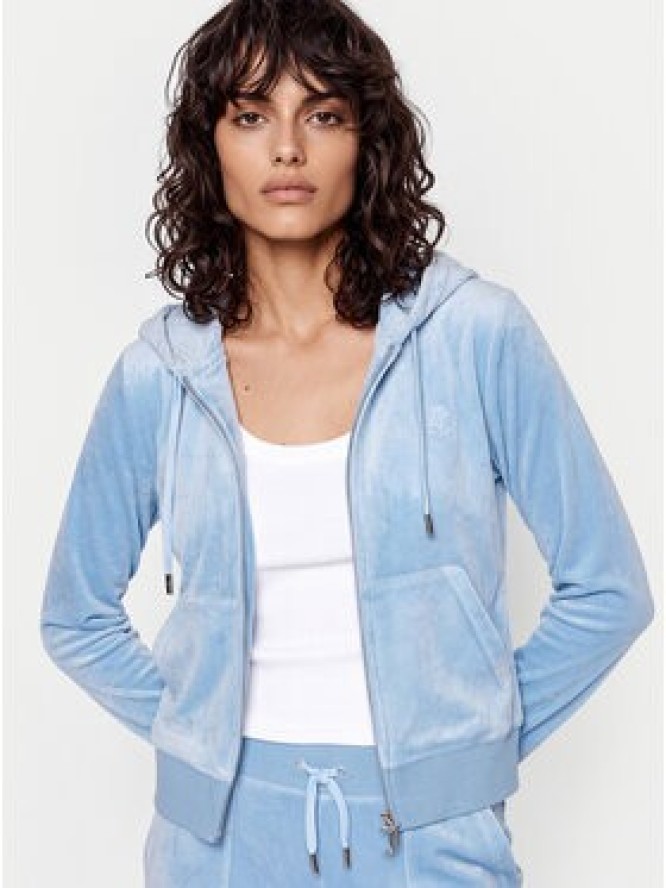 Juicy Couture Bluza Robertson JCAP176 Niebieski Slim Fit