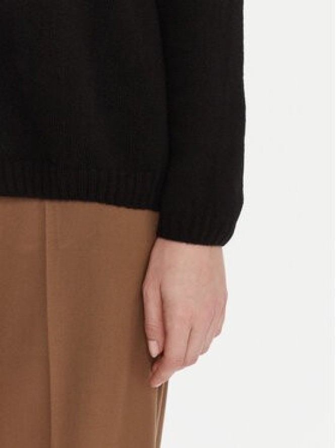 Kontatto Kardigan 3M0978C Czarny Relaxed Fit