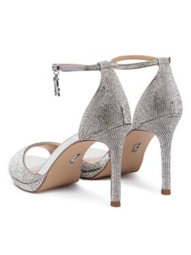 Steve Madden Sandały Evers-R SM11003541 Srebrny