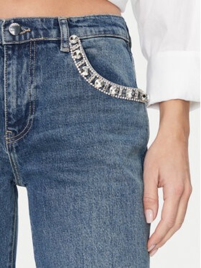 Guess Jeansy W5RA1N D5ACC Niebieski Skinny Fit