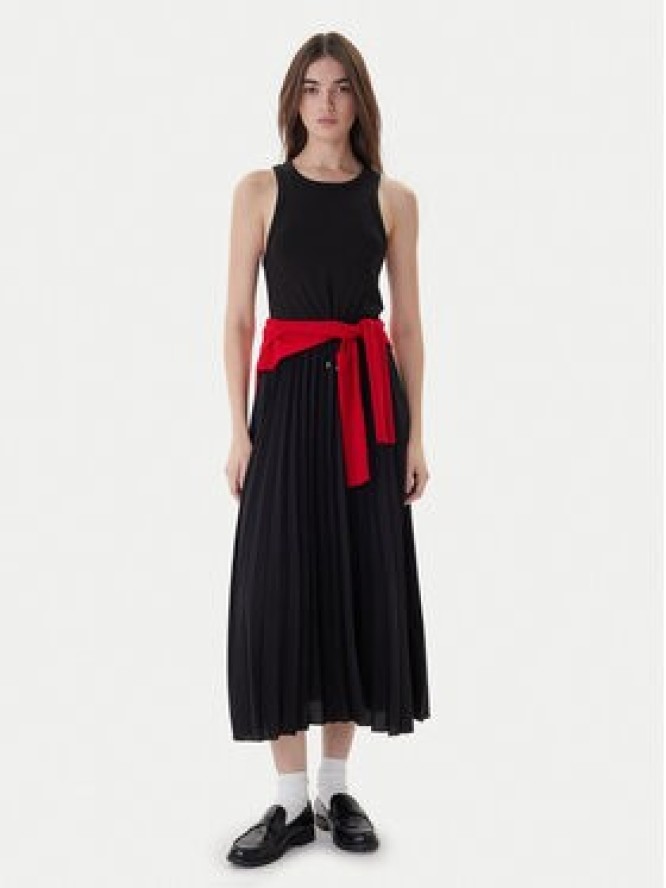 Tommy Hilfiger Sukienka codzienna WW0WW39342 Czarny Regular Fit