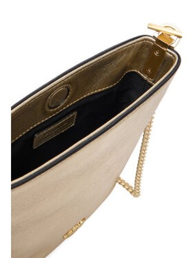 PINKO Torebka Flat Satchel AI 25-26 PCPL 105352 A2O9 Złoty