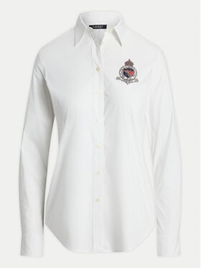 LAUREN RALPH LAUREN Koszula 200955258001 Biały Classic Fit