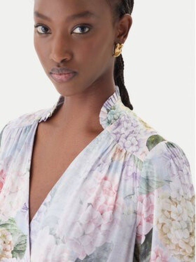 Rinascimento Sukienka koktajlowa CFC0127846003 Fioletowy jasny Regular Fit