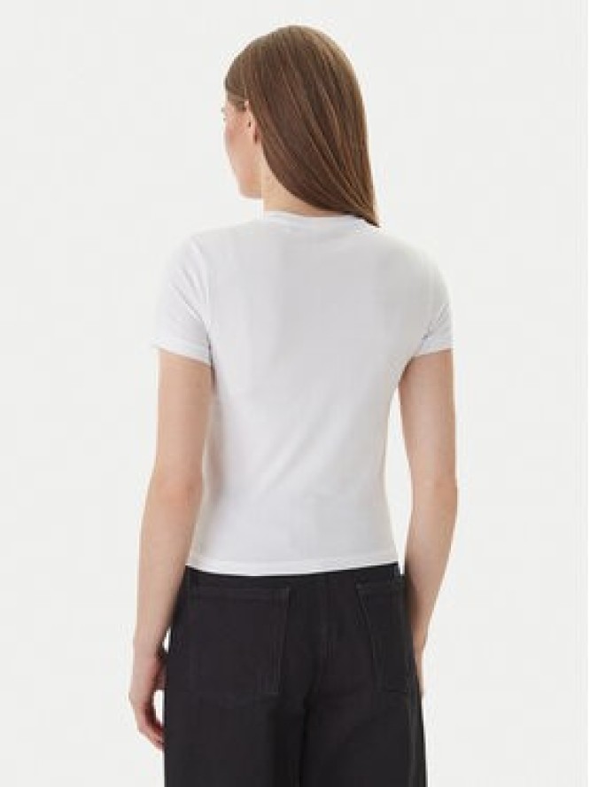 Guess Jeans T-Shirt W6GIB1 J1314 Biały Slim Fit