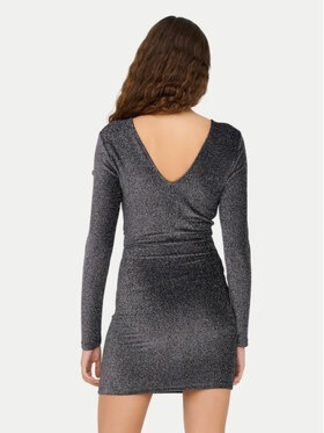ONLY Sukienka koktajlowa Rich 15360278 Szary Regular Fit