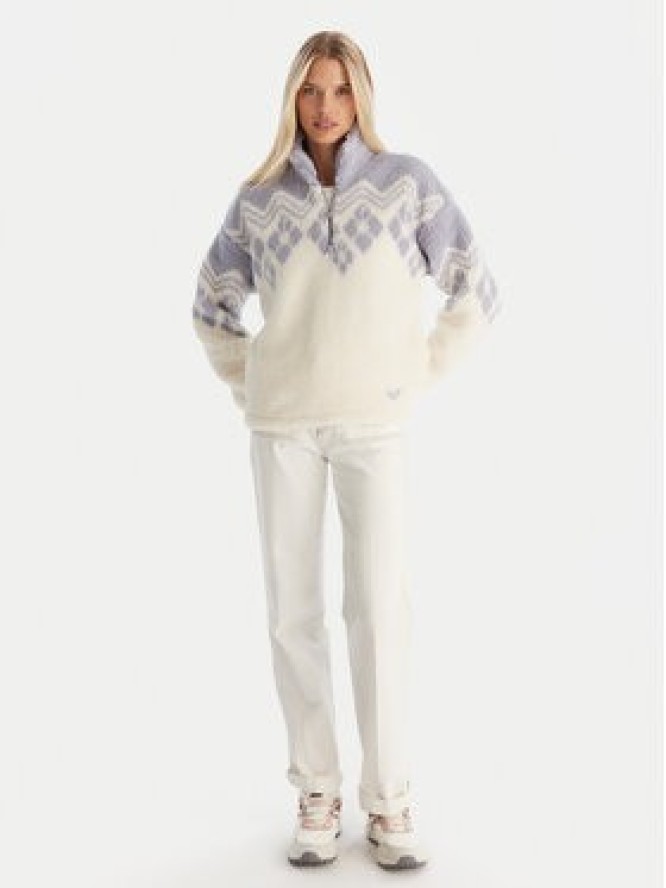 Roxy Polar Mountain Story ERJPF03228 Biały Regular Fit