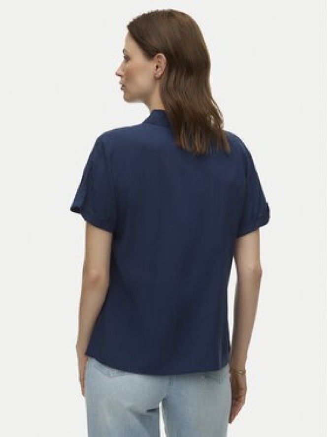 Vero Moda Koszula Alice 10342668 Granatowy Regular Fit