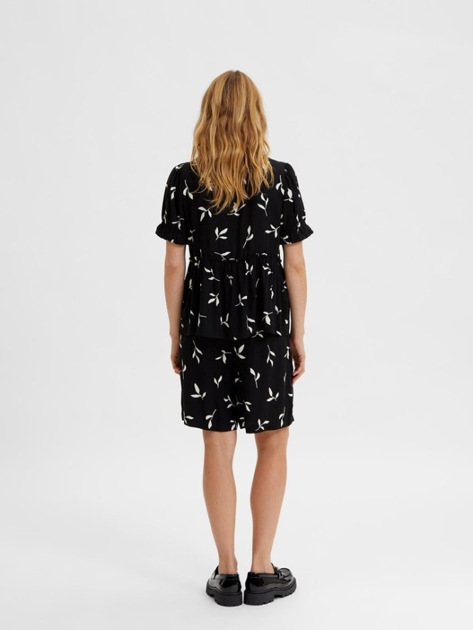 SELECTED FEMME Bluzka "Ilva" w kolorze czarnym rozmiar: 36