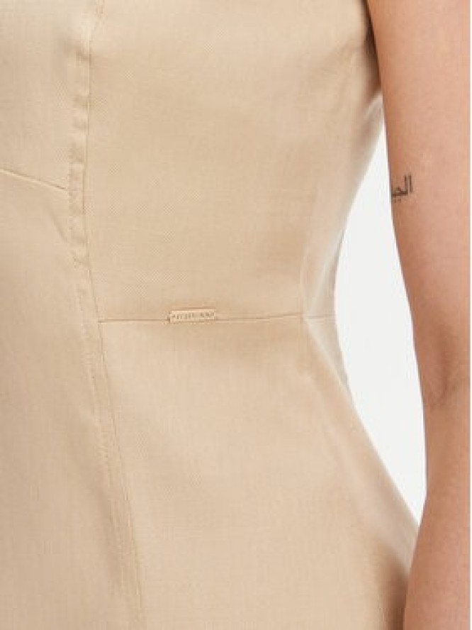 Guess Sukienka letnia W5GK41 WH5L2 Beżowy Regular Fit