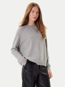 Marella Sweter Tesa 2523366171 Szary Relaxed Fit