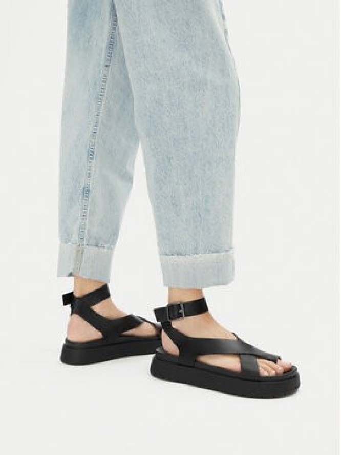 JENNY Sandały HY69916-4 Czarny