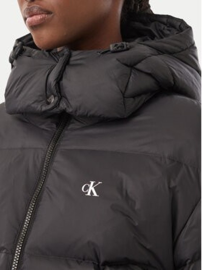 Calvin Klein Jeans Kurtka puchowa Essential LV047H500G Czarny Relaxed Fit