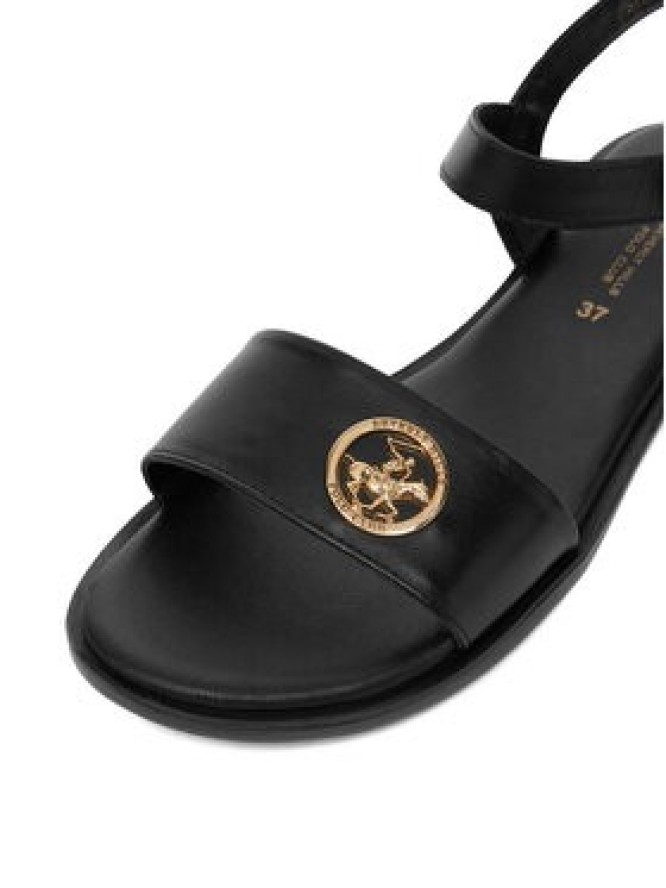 Beverly Hills Polo Club Sandały EO-WI16-BAGA-02 Czarny