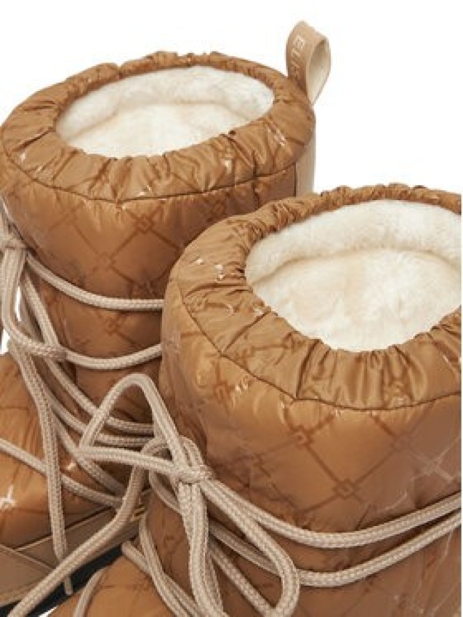 Elisabetta Franchi Śniegowce F4A6-E0457-1860 D Beżowy