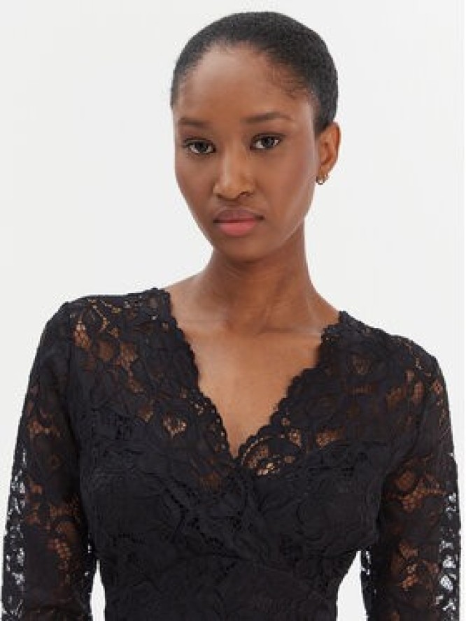 Morgan Sukienka koktajlowa 252-RENEE Czarny Slim Fit