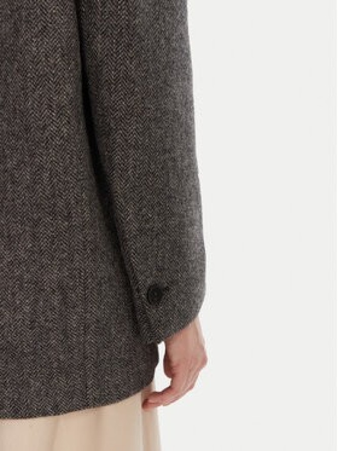 Weekend Max Mara Marynarka Tronto 2525046042 Szary Regular Fit