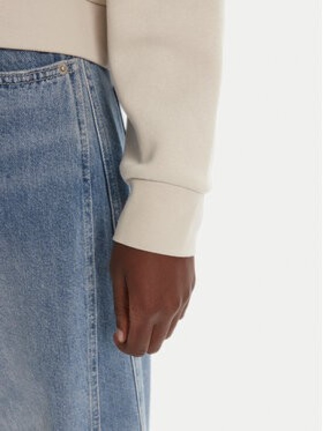 adidas Bluza Essentials Small Logo Feelcozy JI6069 Beżowy Loose Fit