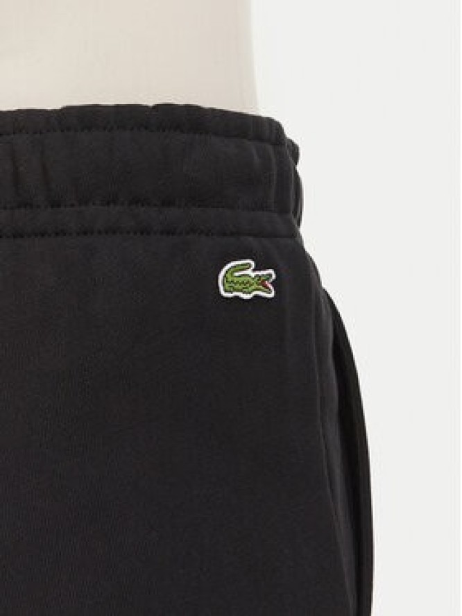 Lacoste Spodnie dresowe XF5268 Czarny Regular Fit
