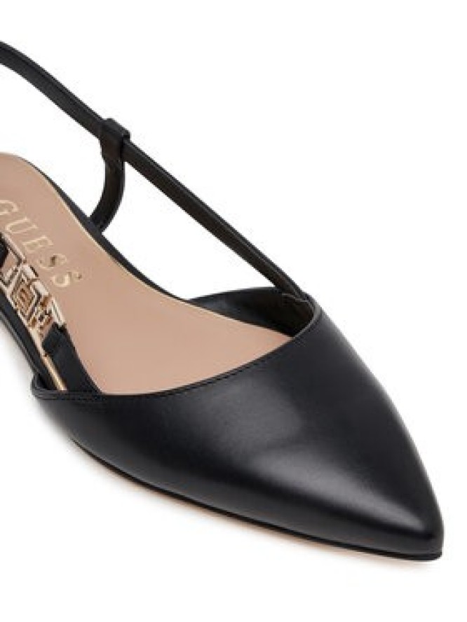 Guess Baleriny FLTFRA LEA05 Czarny