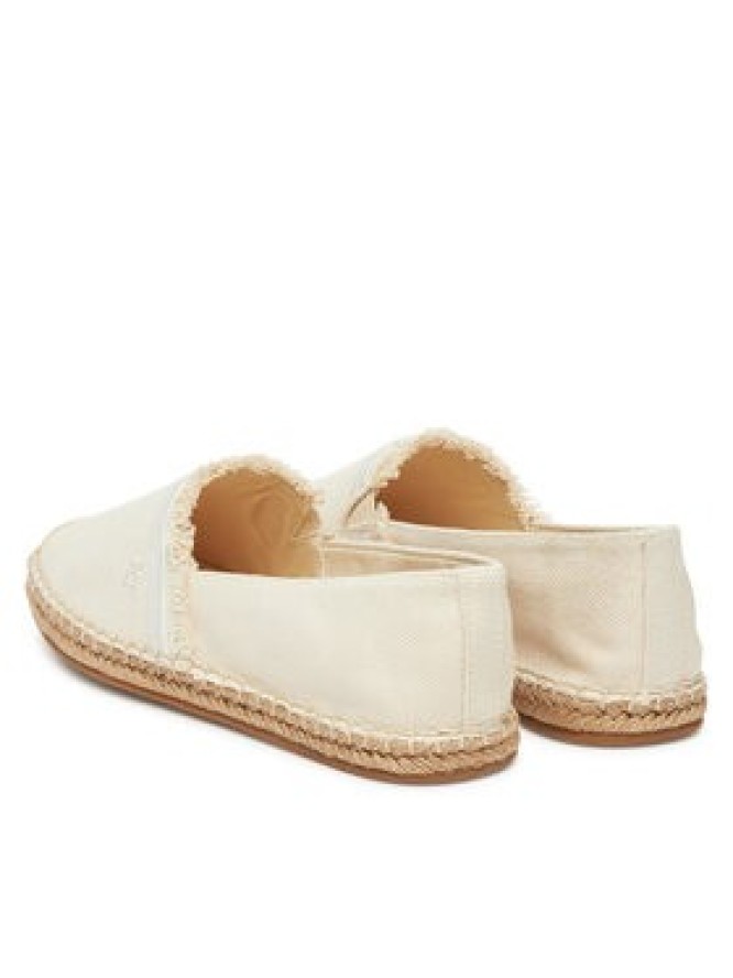 Tommy Hilfiger Espadryle Fringe Canvas Closed Espadrille FW0FW08881 Beżowy