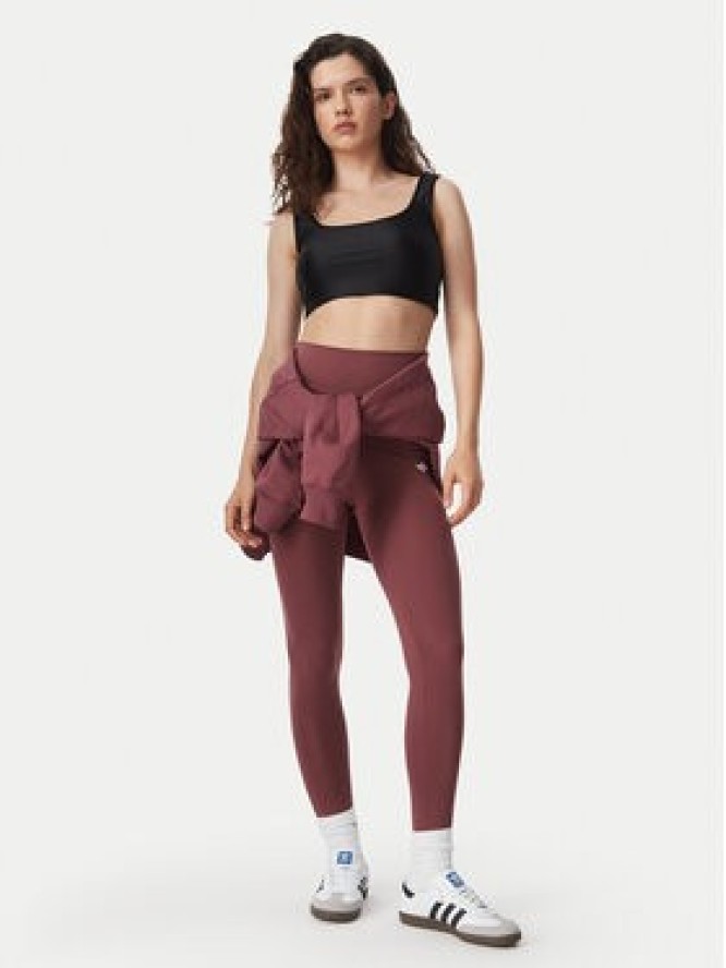 adidas Legginsy Essentials Tights KV9151 Brązowy Slim Fit